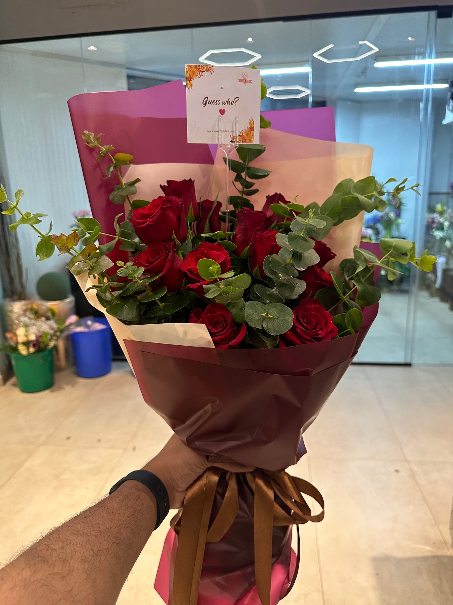 Elegant Red Rose Bouquet